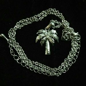 Palm Tree Necklace