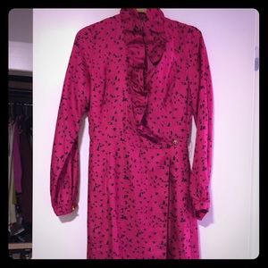 Elizabeth McKay wrap dress, size 4 never worn!