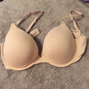 Nude VS Pink Bra