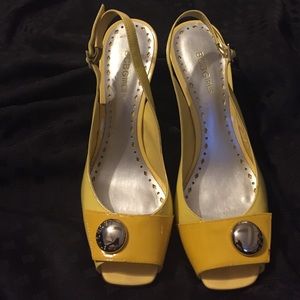 BCBGirls yellow heels