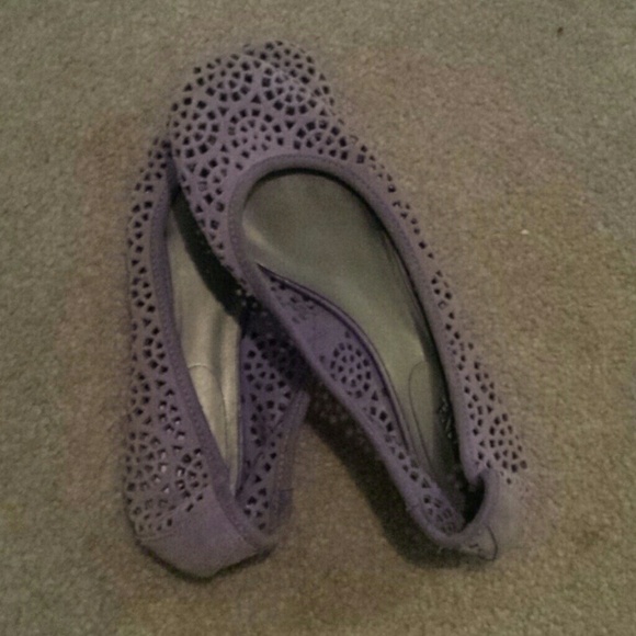 Purple flats