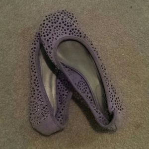 Purple flats