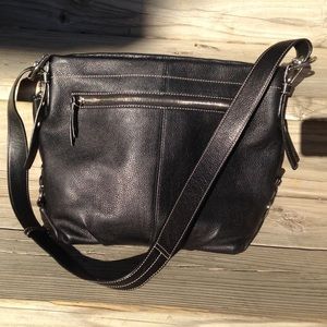 Beautiful Coach black leather purse