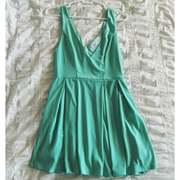 Cute mint mini dress