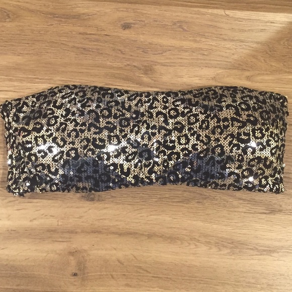 ❌sold❌Leopard bling bandeau