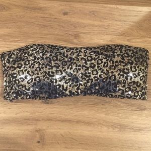 ❌sold❌Leopard bling bandeau