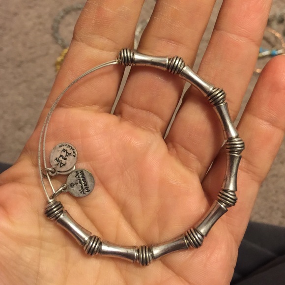Alex and Ani, RS silver beaded bangle