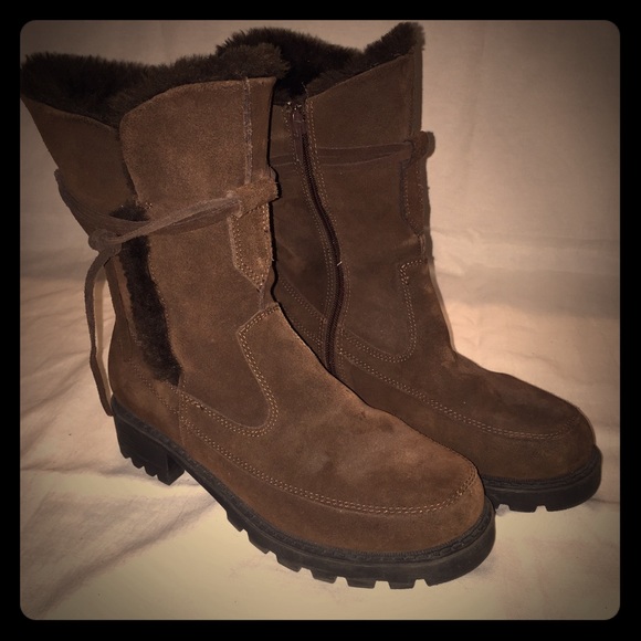 Chocolate brown Weatherproof boots
