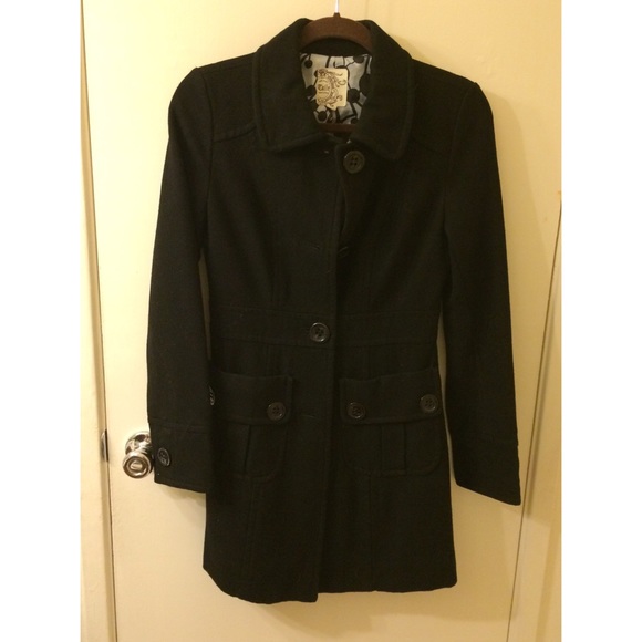 Black Pea Coat