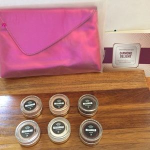 bareMinerals Diamond Delight 6pc Eye Col. & Bag