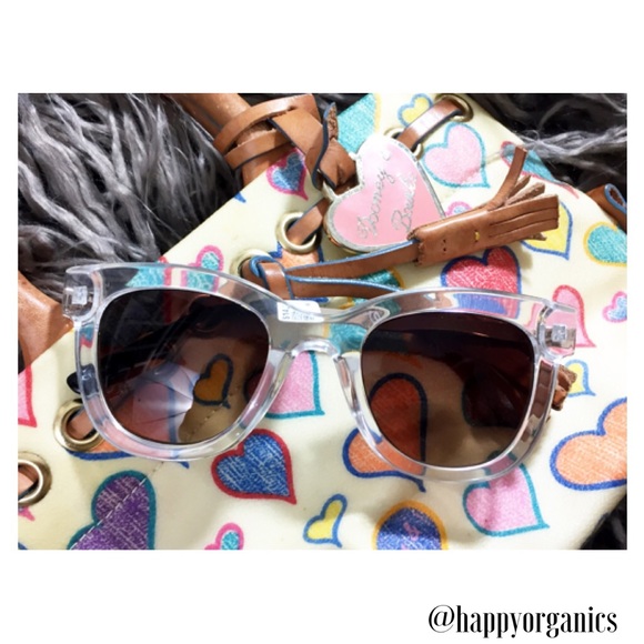 Accessories - NWT Clear Rim Sunglasses