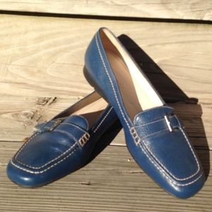 Talbots Royal blue loafers