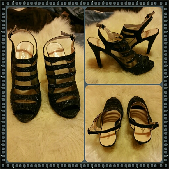 Black heels