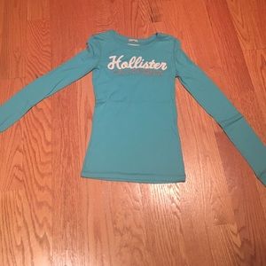 Hollister California aqua top