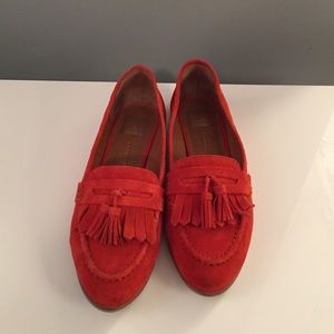 Dolce Vita Orange Suede Loafer
