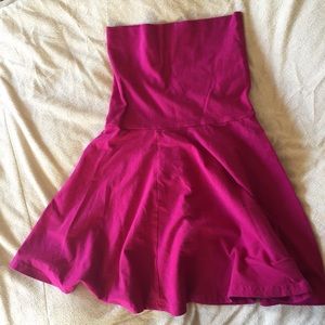 American apparel high waist skater skirt dress