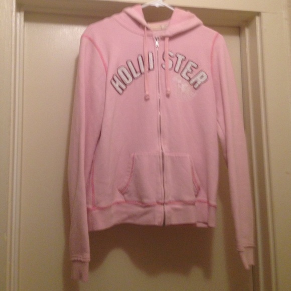 Pink Hollister Hoodie