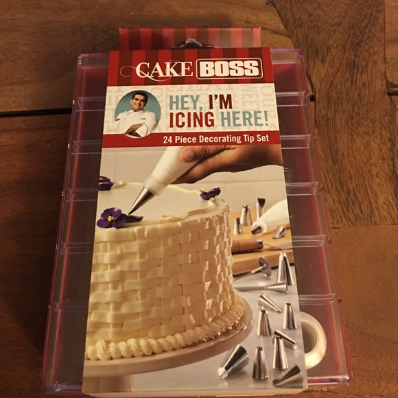 Cake Boss 24 Piece Decorating Tip set