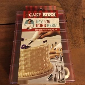 Cake Boss 24 Piece Decorating Tip set