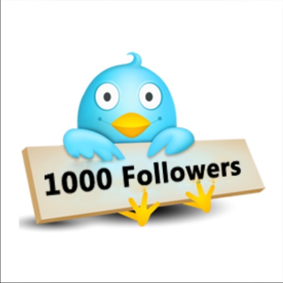 1,000 followers!