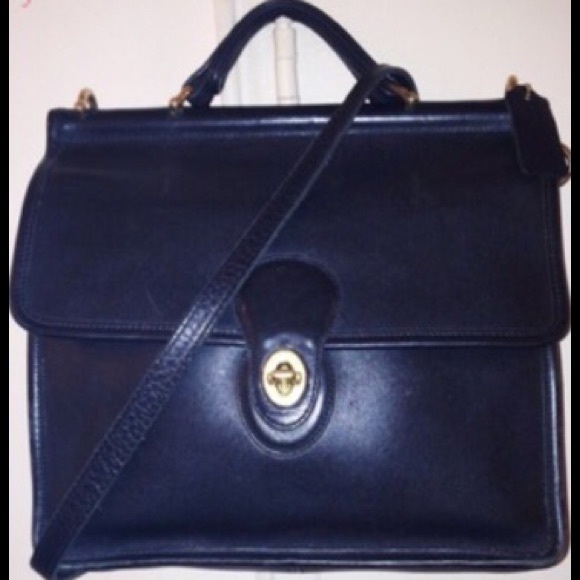 Vintage Coach Cross body Leather Purse