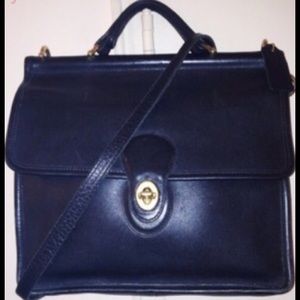 Vintage Coach Cross body Leather Purse