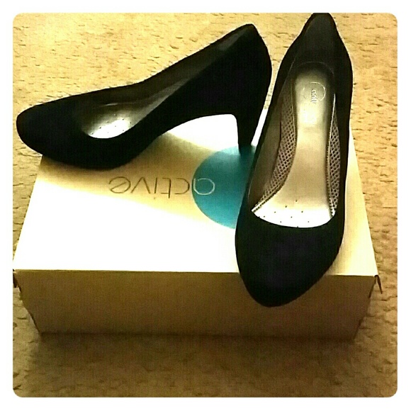 Suede Heels - Picture 1 of 3