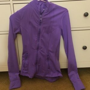 Athletic zip up jacket