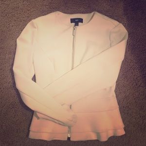 Cream mossimo black jacket XS