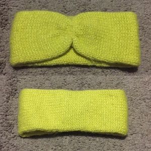 Yellow Knitted Headwrap