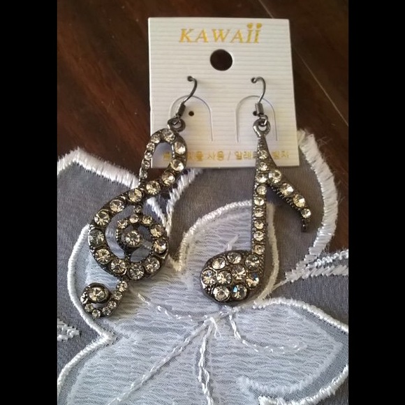 Different note earrings - Picture 1 of 1