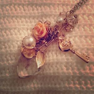 Chunky Charm Necklace