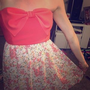 Strapless summer dress☀️