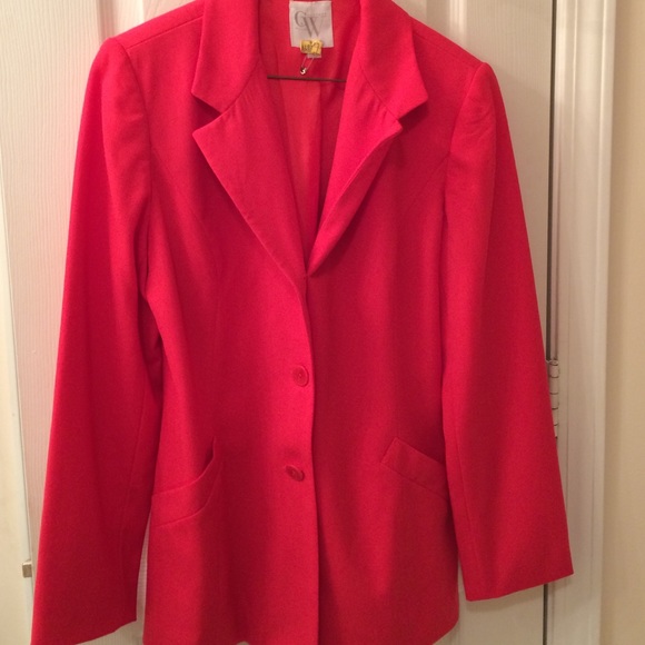 Coral blazer