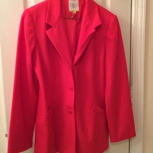 Coral blazer