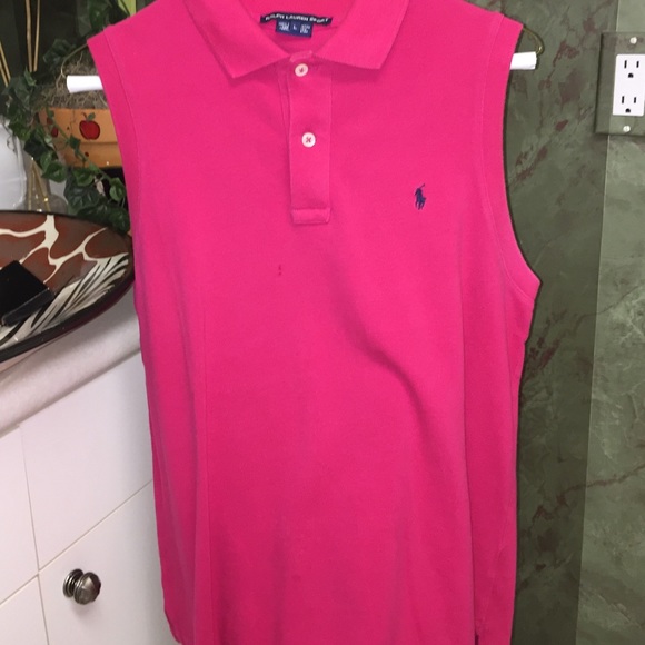 Pink Ralph Lauren Sport Shirt