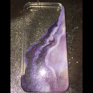 iPhone 5 half clear jelly case