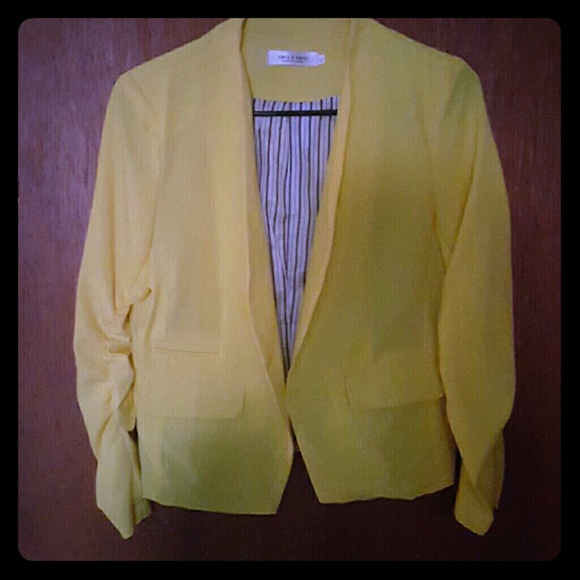 Yellow Blazer