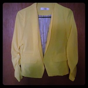 Yellow Blazer