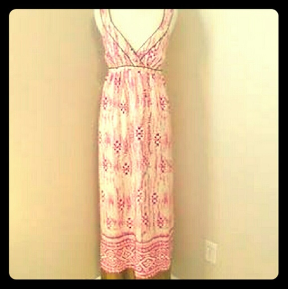 NWT Silk Ann Taylor LOFT Maxi Dress - Picture 1 of 4