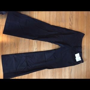 Brand new black slacks.