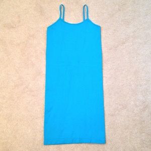 NWOT- Blue Tank Dress