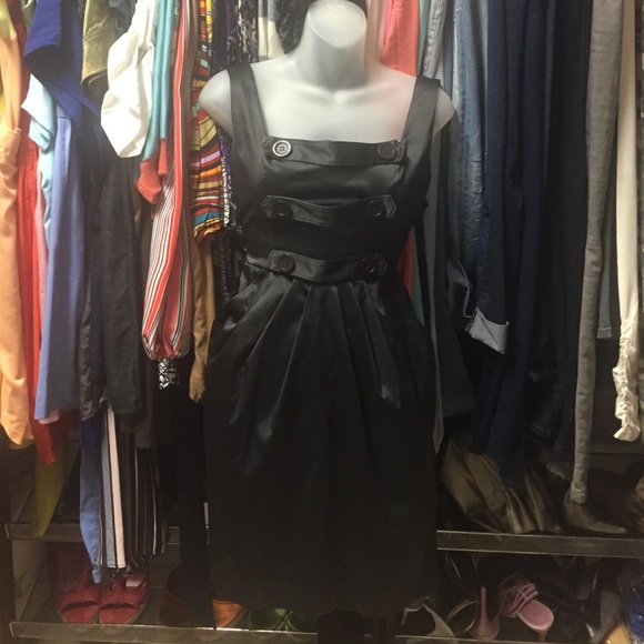 Sleeveless Dark Gray Dress