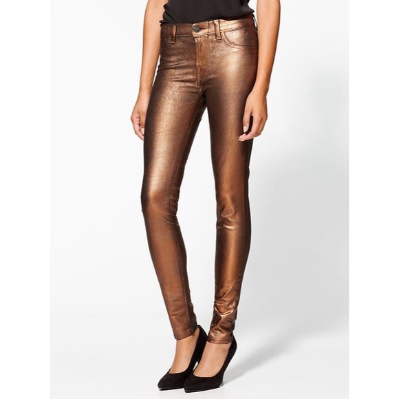 🔴FINAL SALE🔴🎉HP🎉J Brand Metallic Jeggings