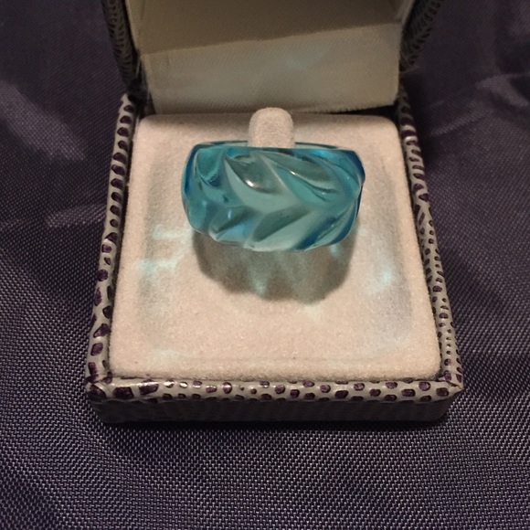 Lalique Jewelry - Rare Lalique crystal ring
