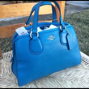 NEW Blue Coach mini Nolita satchel