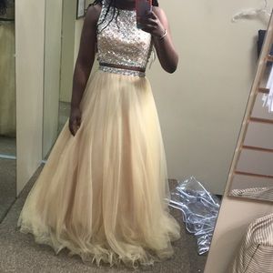 Gold Prom Dress!