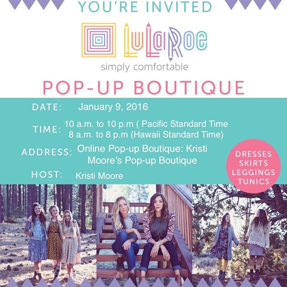 Lularoe online party! - Picture 1 of 1