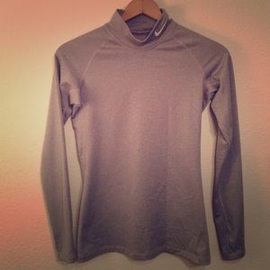Nike pro combat dry fit turtle neck shirt size S