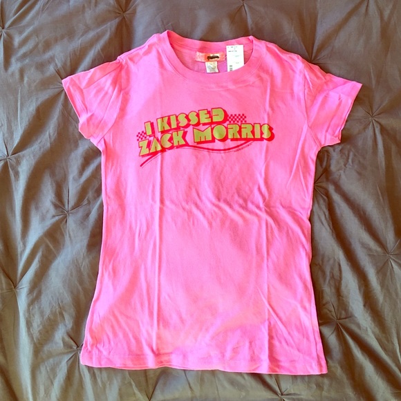 😘Lux, size Med. I kissed zack Morris Tee😘